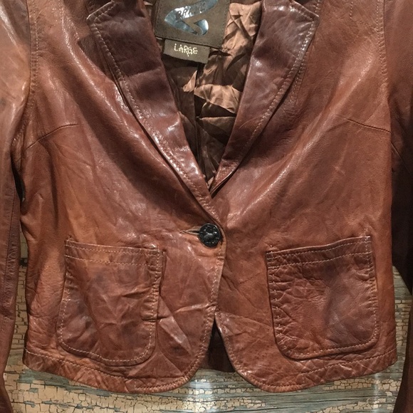 Z BRAND BURNT BROWN JACKET SIZE L - Picture 2 of 16